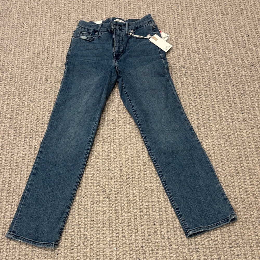 Good American - Good Legs Straight Jeans